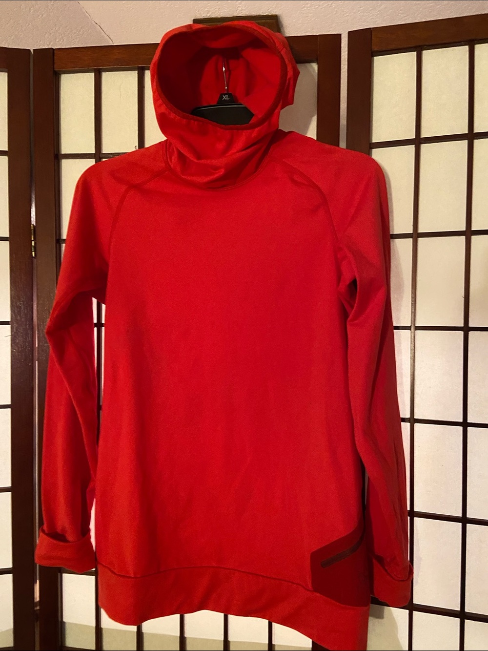 Arc'teryx Red Women's active wear with hoodie